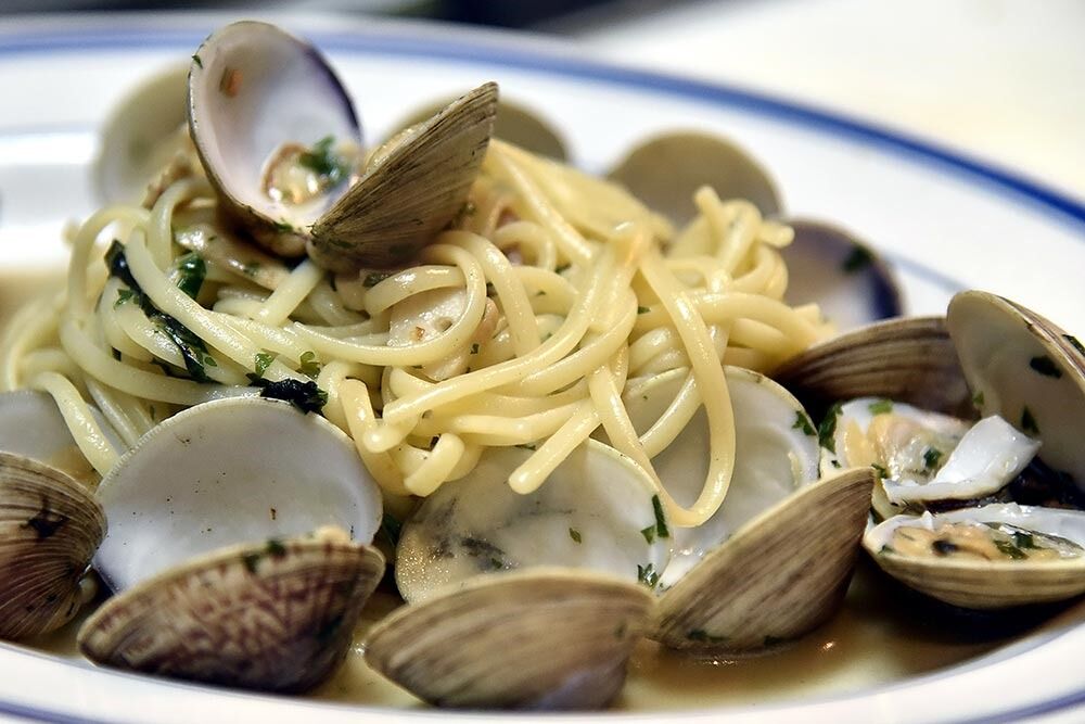 La Scala Pasta and clam sauce.jpg